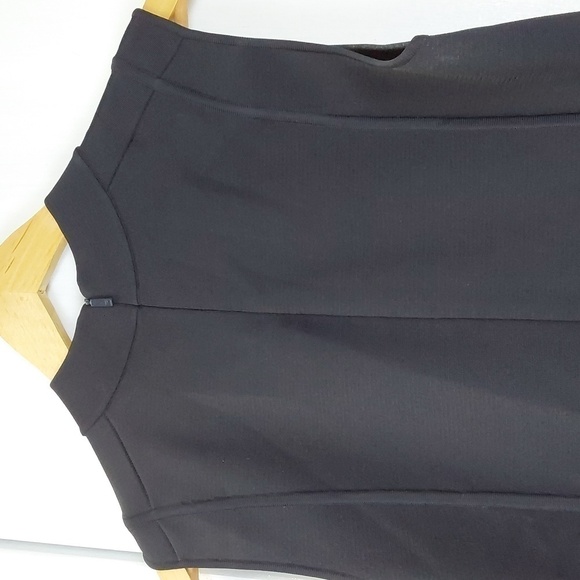 Lafayette 148 Womens Black Sleeveless Stretchy Fit & Flare Preppy Dress Sz.M - Picture 10 of 13